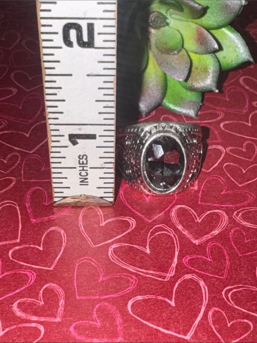 Silver Grey Ring